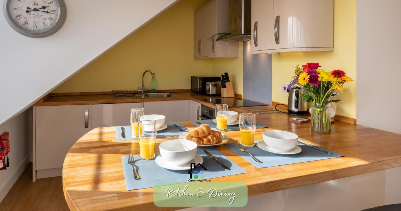 Cambridge Stays Diamond 2Br Apartment-Central-Parking-Walk To City & Train Station Exterior foto